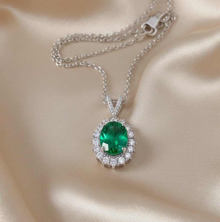 emerald necklaces