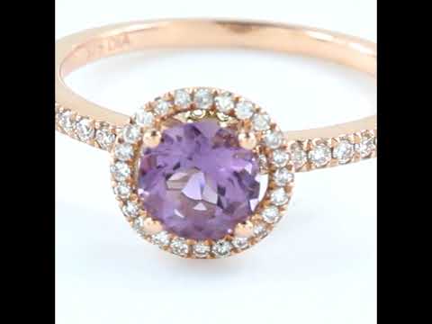 Purple Amethyst and - detail view | Prime Jewellery