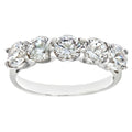 Silver CZ Eternity Ring