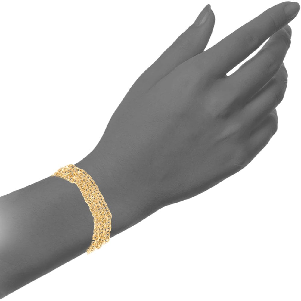 9ct Yellow Gold Bismark Bracelet