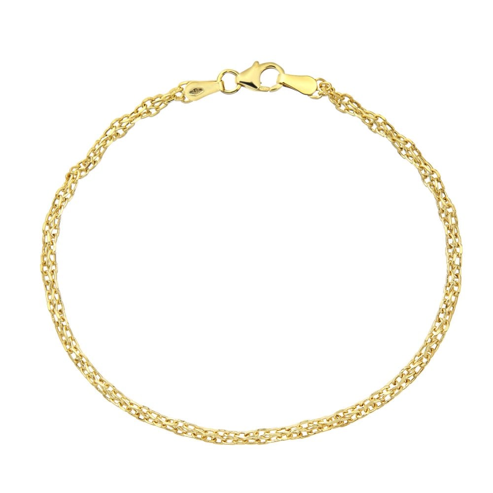Link Bracelet 9ct Yellow Gold | Prime Jewellery