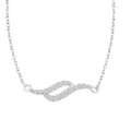 Diamond Necklace 9ct White Gold | Prime Jewellery