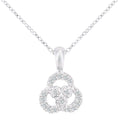 Diamond Necklace 9ct White Gold | Prime Jewellery