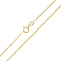 9ct Yellow Gold Curb Chain Necklace