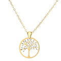 Multicolour Pendant Necklace 9ct Gold | Prime Jewellery