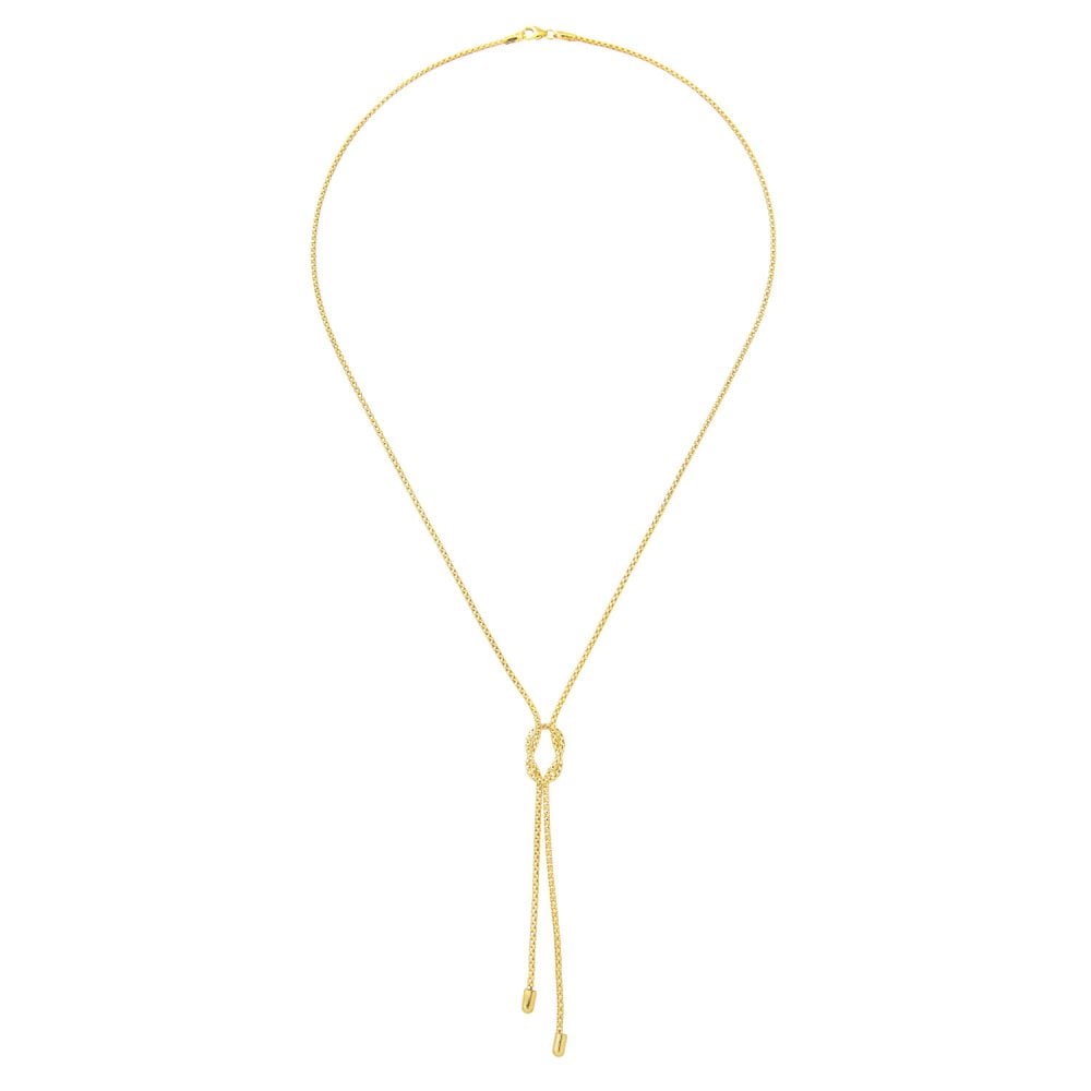 Knot Necklace 9ct Yellow Gold | Prime Jewellery