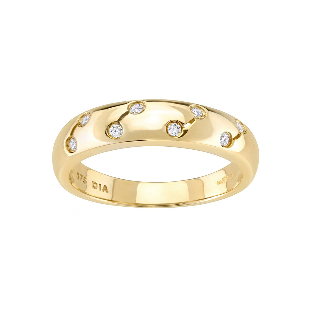 Diamond Wedding Ring - detail view | Prime Jewellery