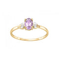 Amethyst Ring 9ct Yellow Gold | Prime Jewellery