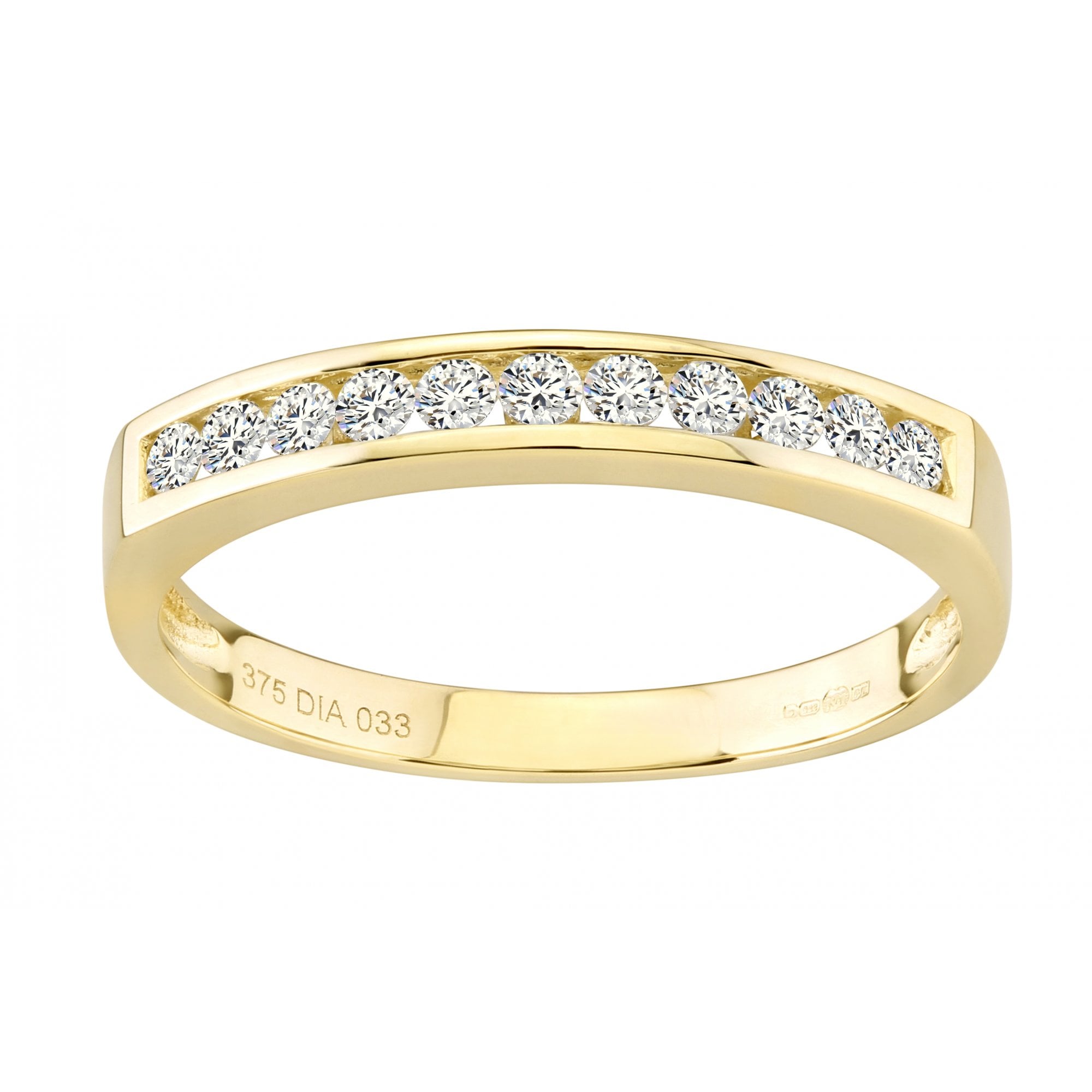 Diamond Channel Set - detail view | Prime Jewellery
