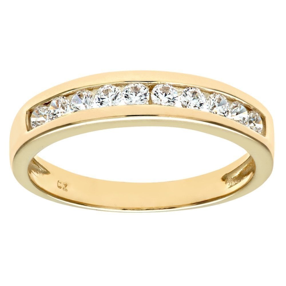 9ct Yellow Gold Eternity Ring