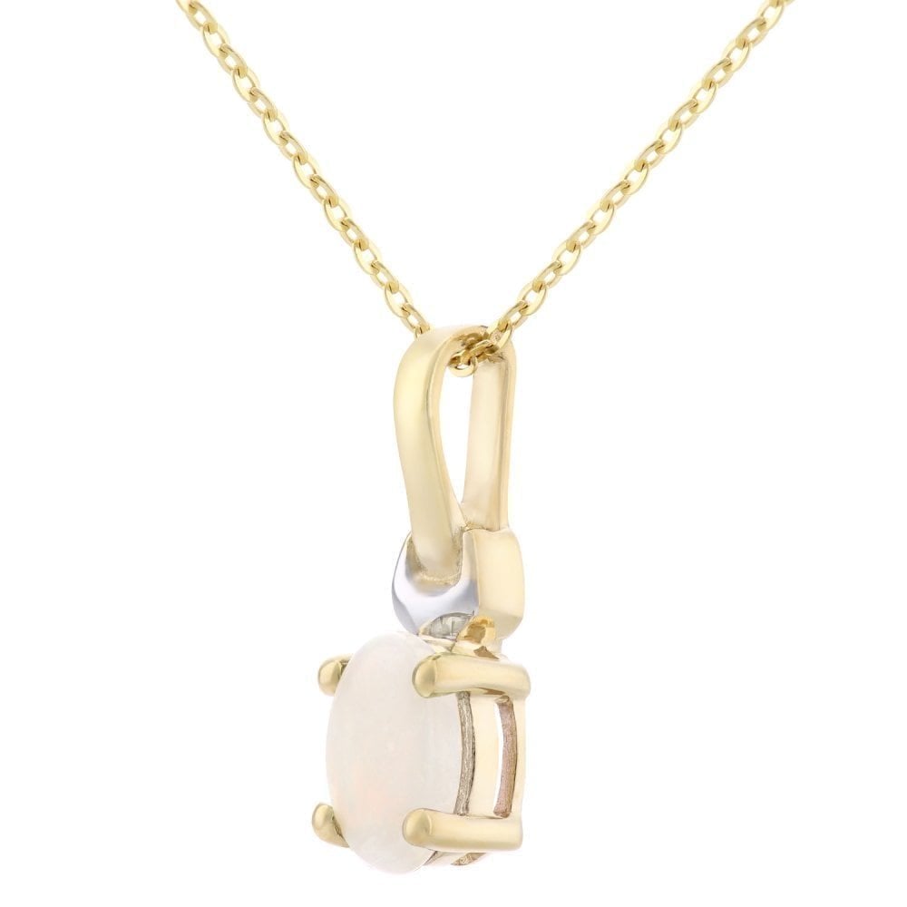 Opal Necklace - detail view | Prime Jewellery