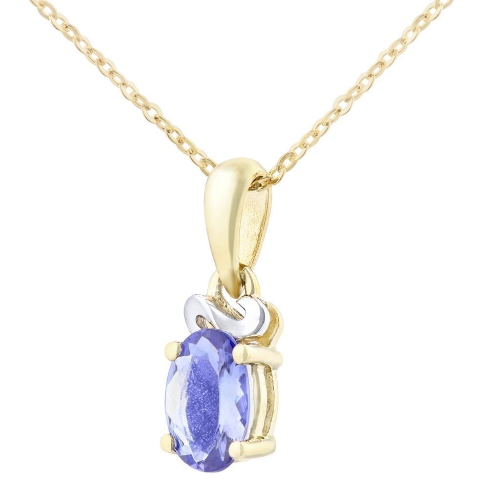 Tanzanite Necklace - detail view | Prime Jewellery