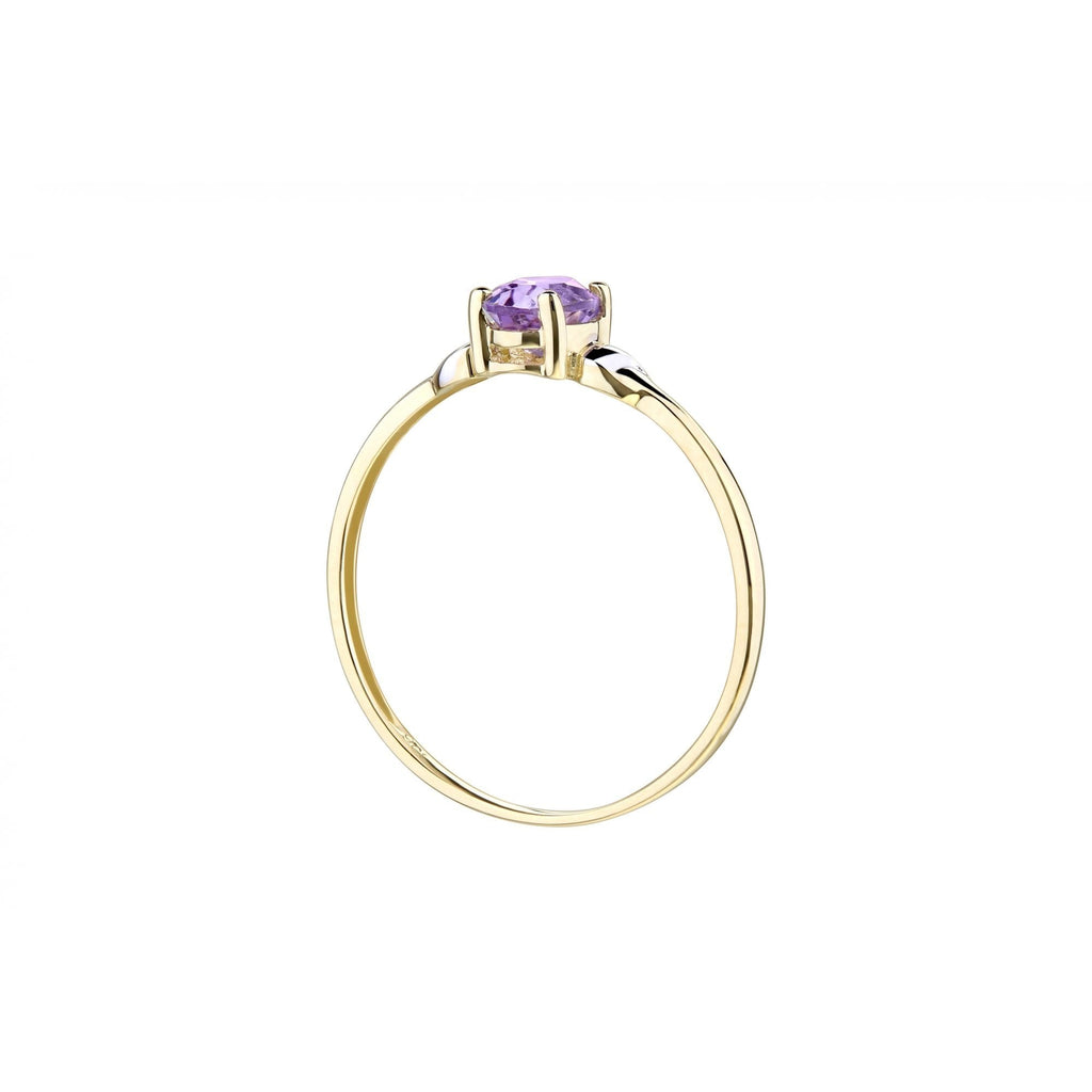 Amethyst Ring 9ct - detail view | Prime Jewellery