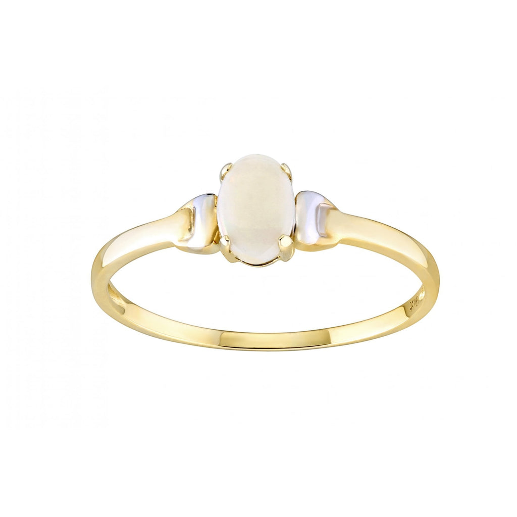9ct Yellow Gold Opal Ring