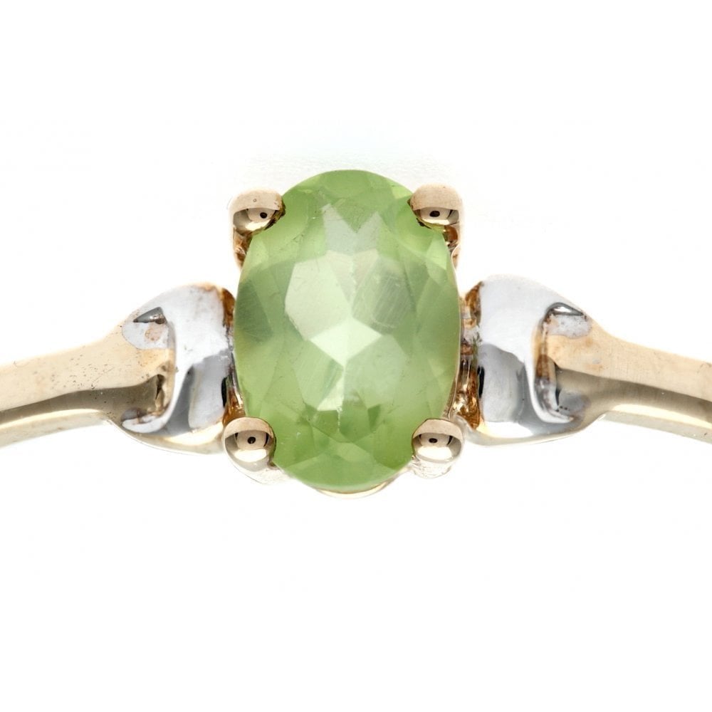 9ct Yellow Gold Peridot Ring