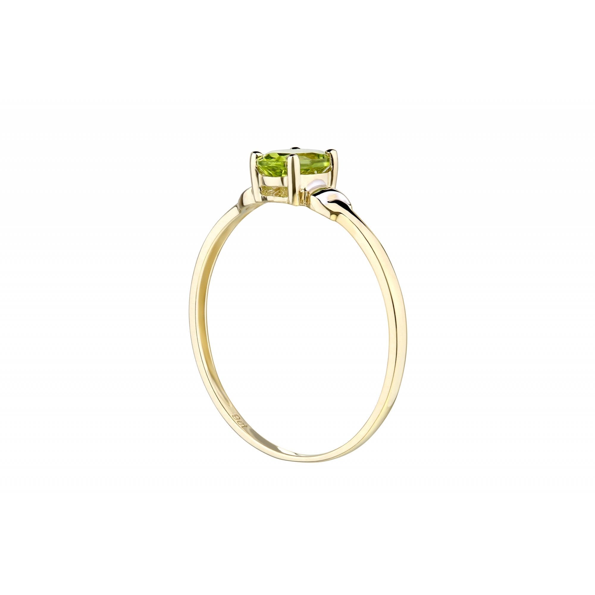 9ct Yellow Gold Peridot Ring