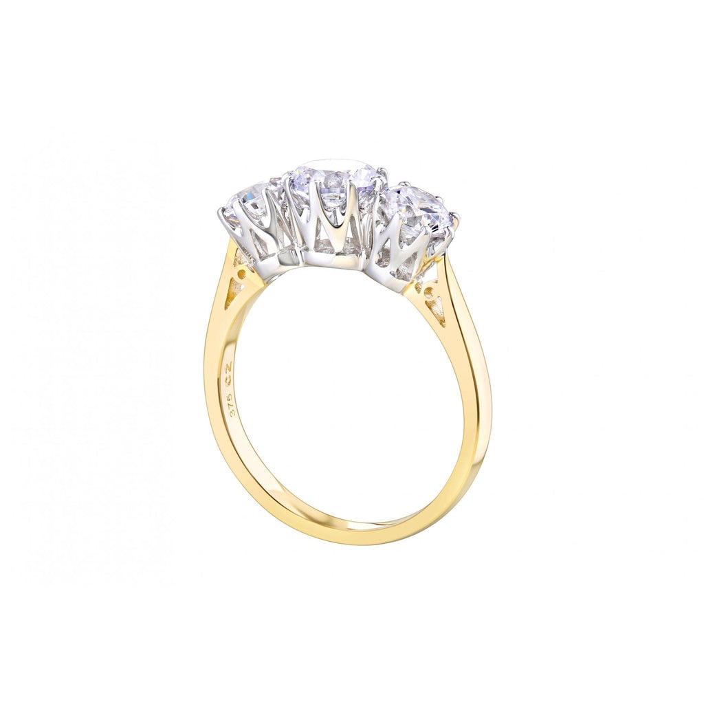 Cubic Zirconia Trilogy - detail view | Prime Jewellery