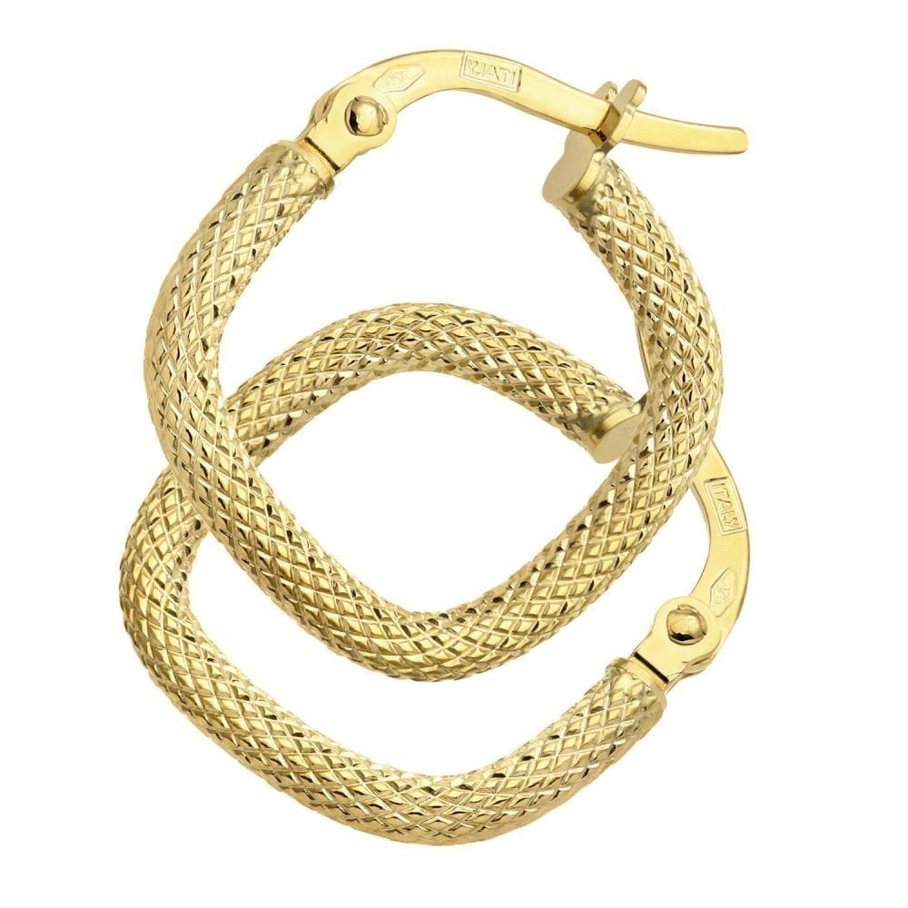 Textured Square Small - detail view | Prime Jewellery