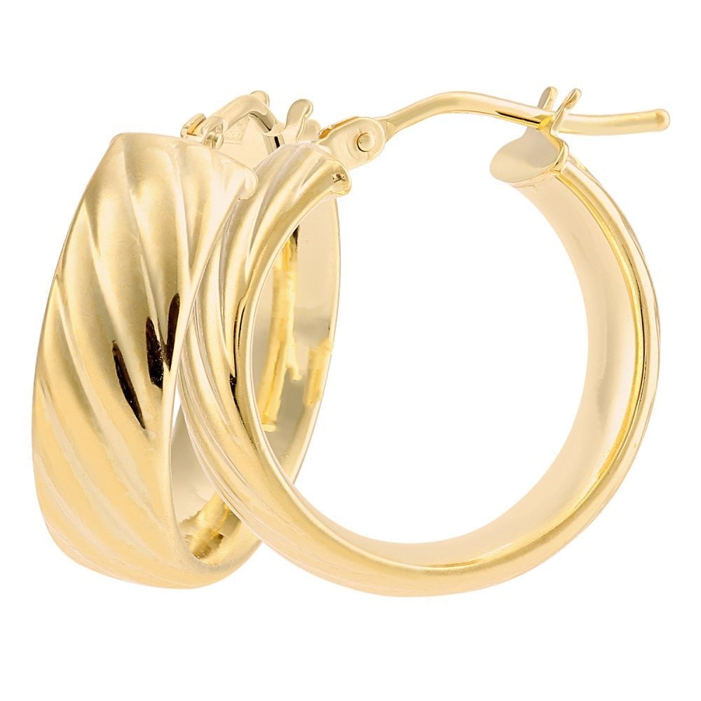 Swirl Textured Small - detail view | Prime Jewellery