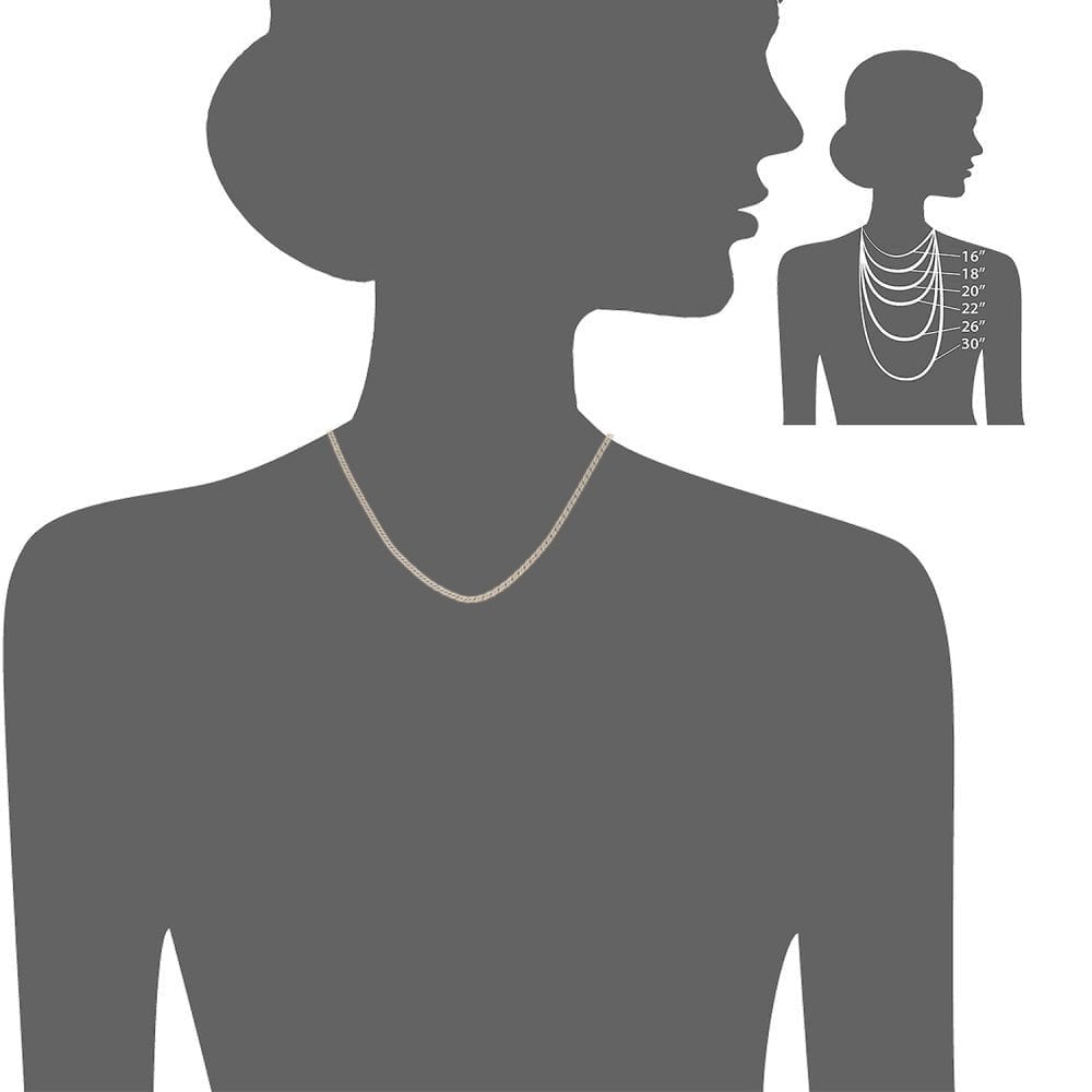 Chain Necklace - detail view | Prime Jewellery