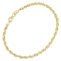 Rope Bracelet 9ct Yellow Gold | Prime Jewellery
