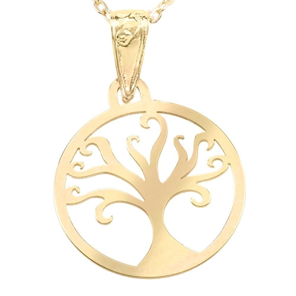 Women Gold Pendant Necklace of Length 42cm HHH531Y-16