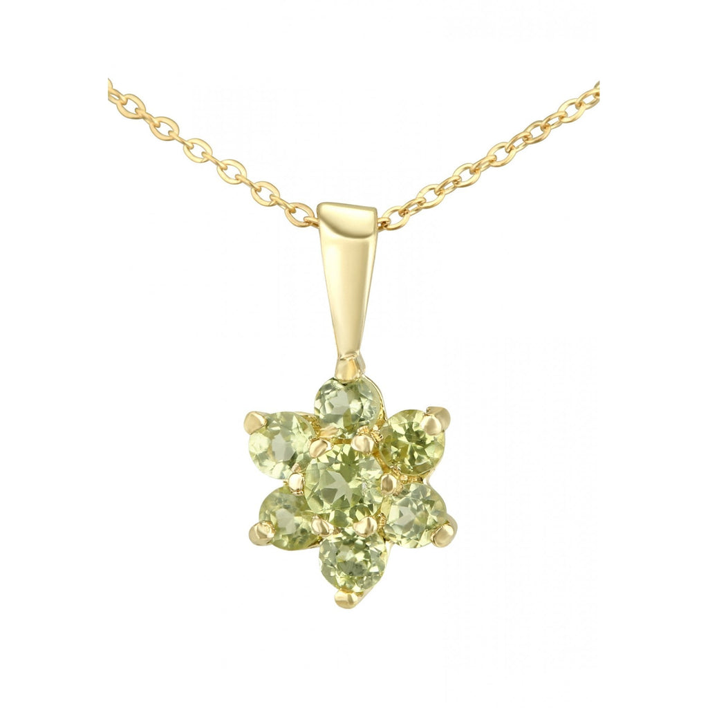 Peridot Pendant Necklace - detail view | Prime Jewellery