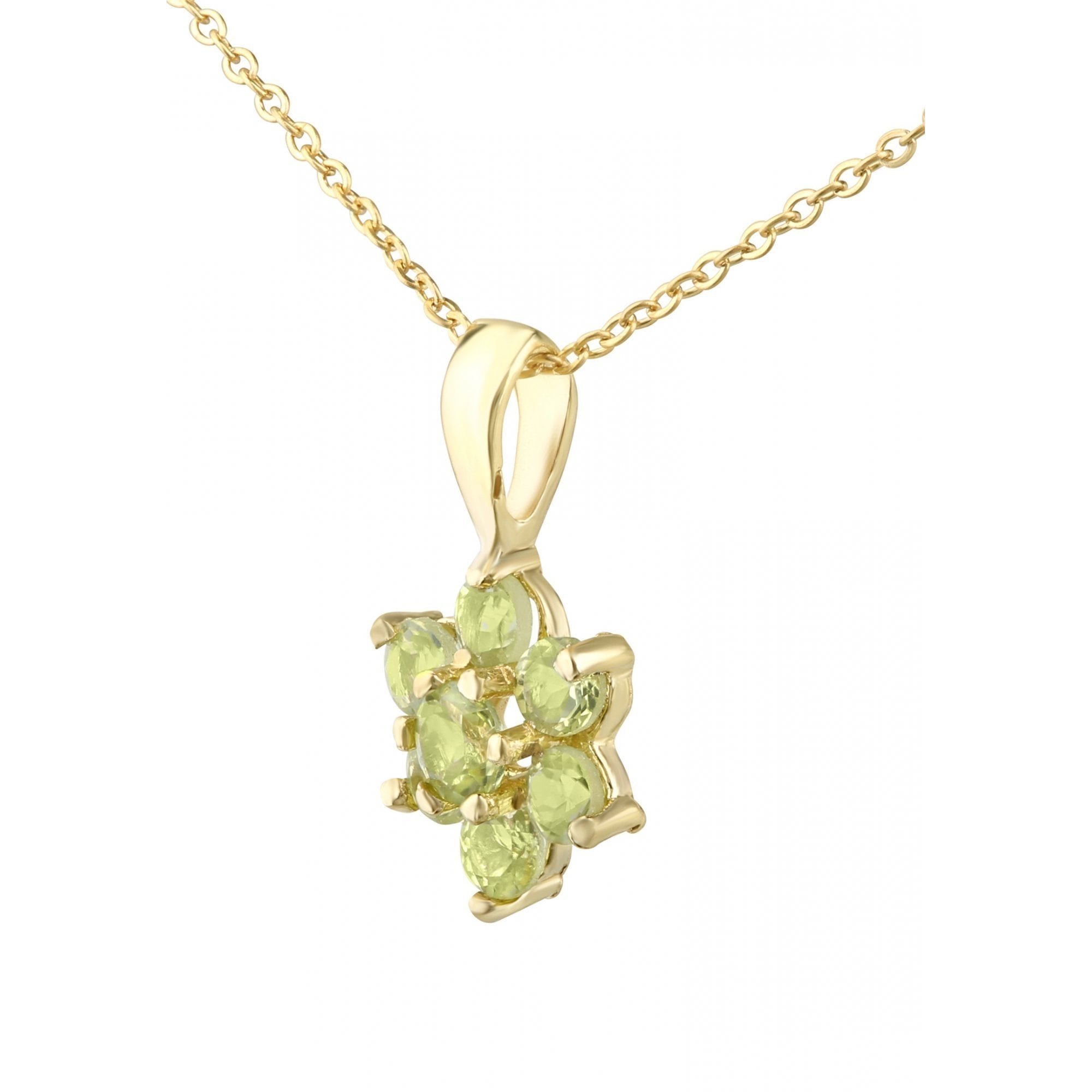 Peridot Pendant Necklace - detail view | Prime Jewellery