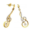 Cubic Zirconia Drop Earrings | Prime Jewellery