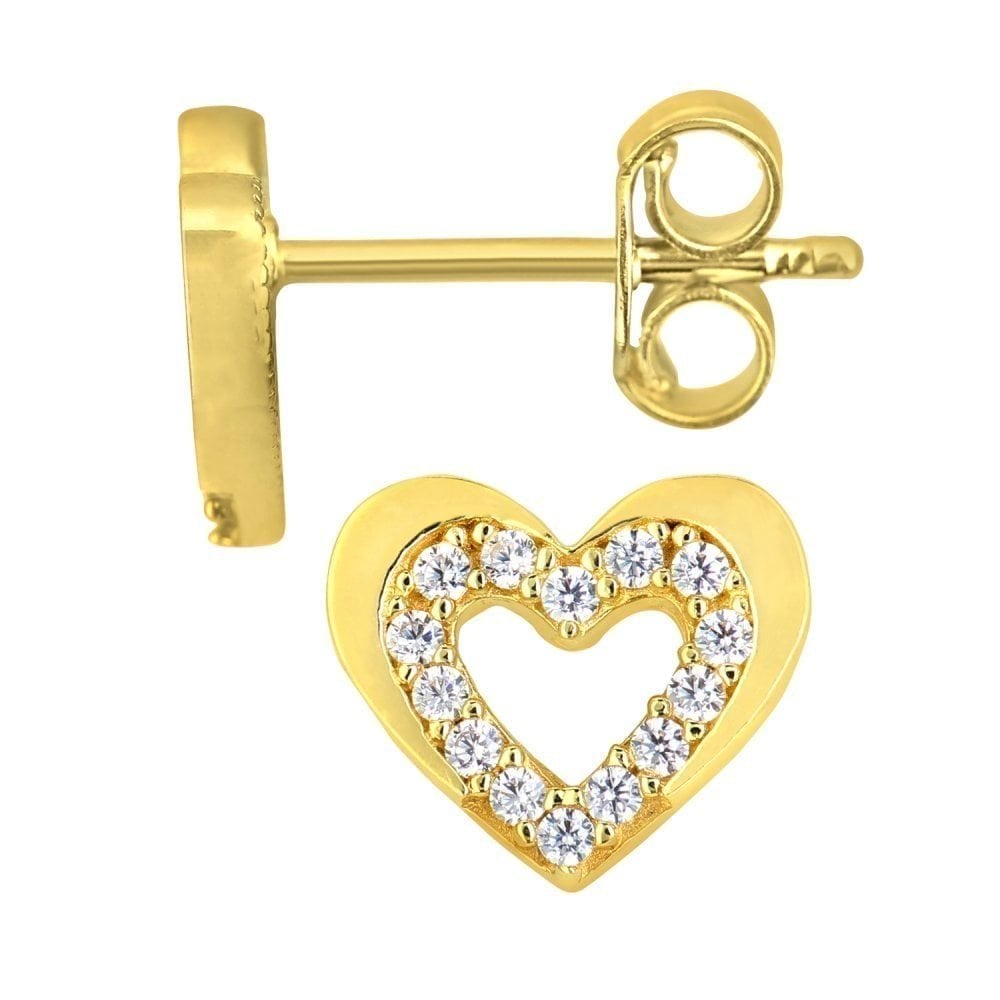 Cubic Zirconia Heart - detail view | Prime Jewellery