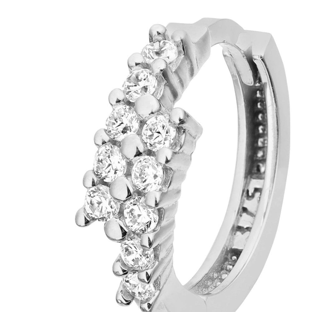 9ct White Gold - detail view | Prime Jewellery