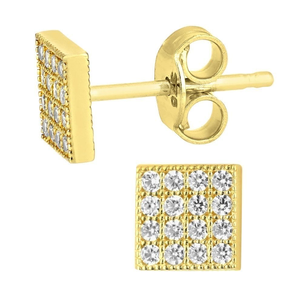 Cubic Zirconia Square - detail view | Prime Jewellery