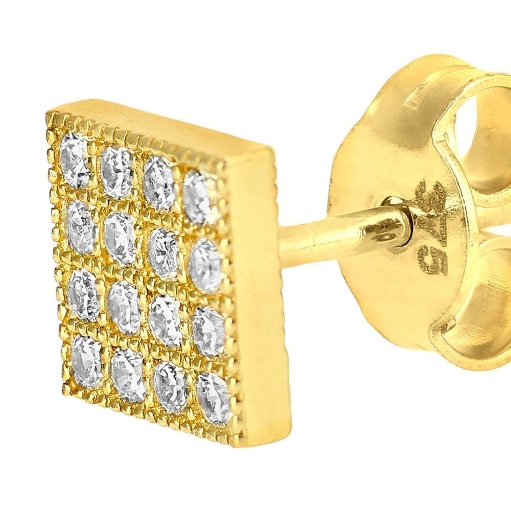 Cubic Zirconia Square - detail view | Prime Jewellery