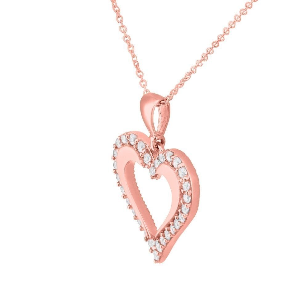 Cubic Zirconia Necklace - detail view | Prime Jewellery