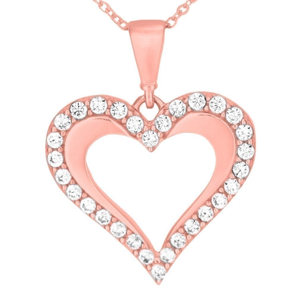 Cubic Zirconia Necklace - detail view | Prime Jewellery