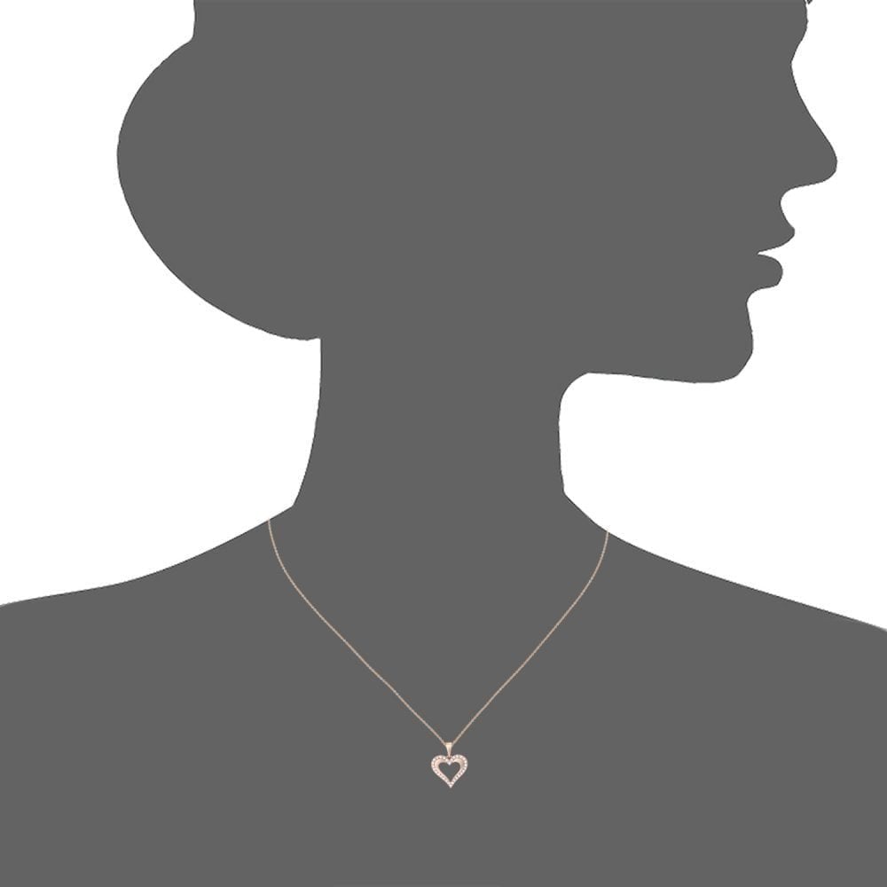 Cubic Zirconia Necklace - detail view | Prime Jewellery