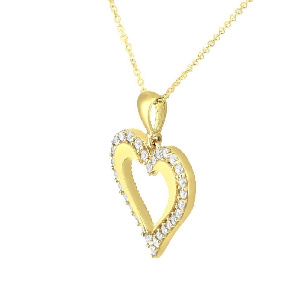 Cubic Zirconia Necklace - detail view | Prime Jewellery