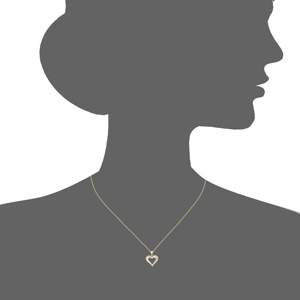 Cubic Zirconia Necklace - detail view | Prime Jewellery