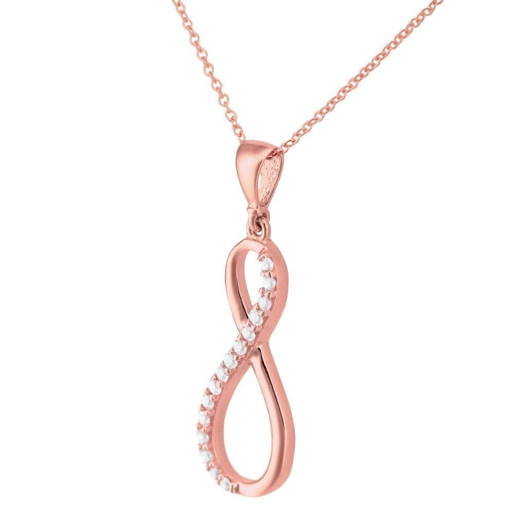 Cubic Zirconia Necklace - detail view | Prime Jewellery