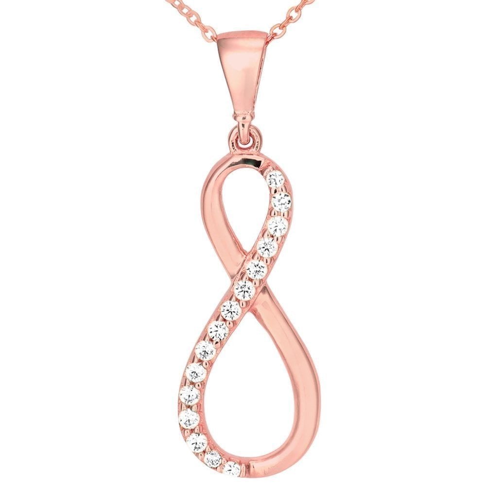 Cubic Zirconia Necklace - detail view | Prime Jewellery