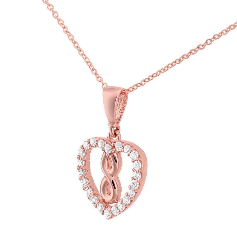 Cubic Zirconia Necklace - detail view | Prime Jewellery