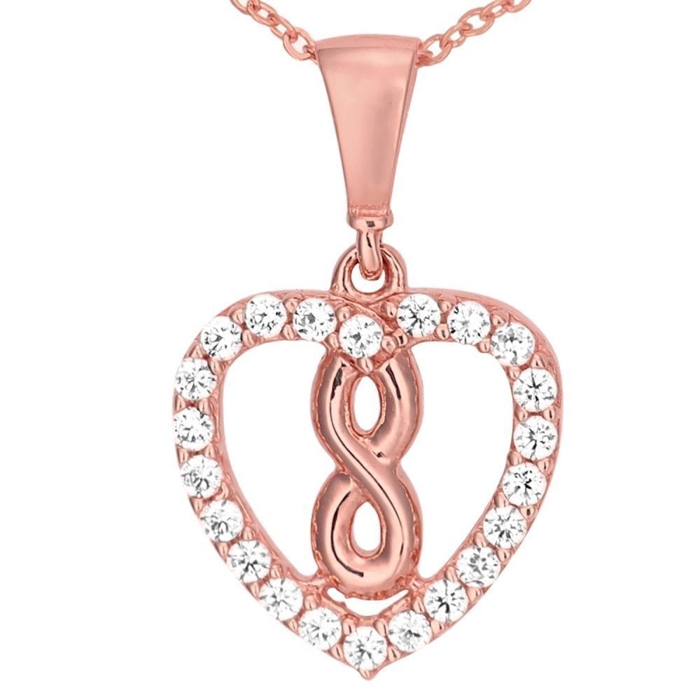 Cubic Zirconia Necklace - detail view | Prime Jewellery