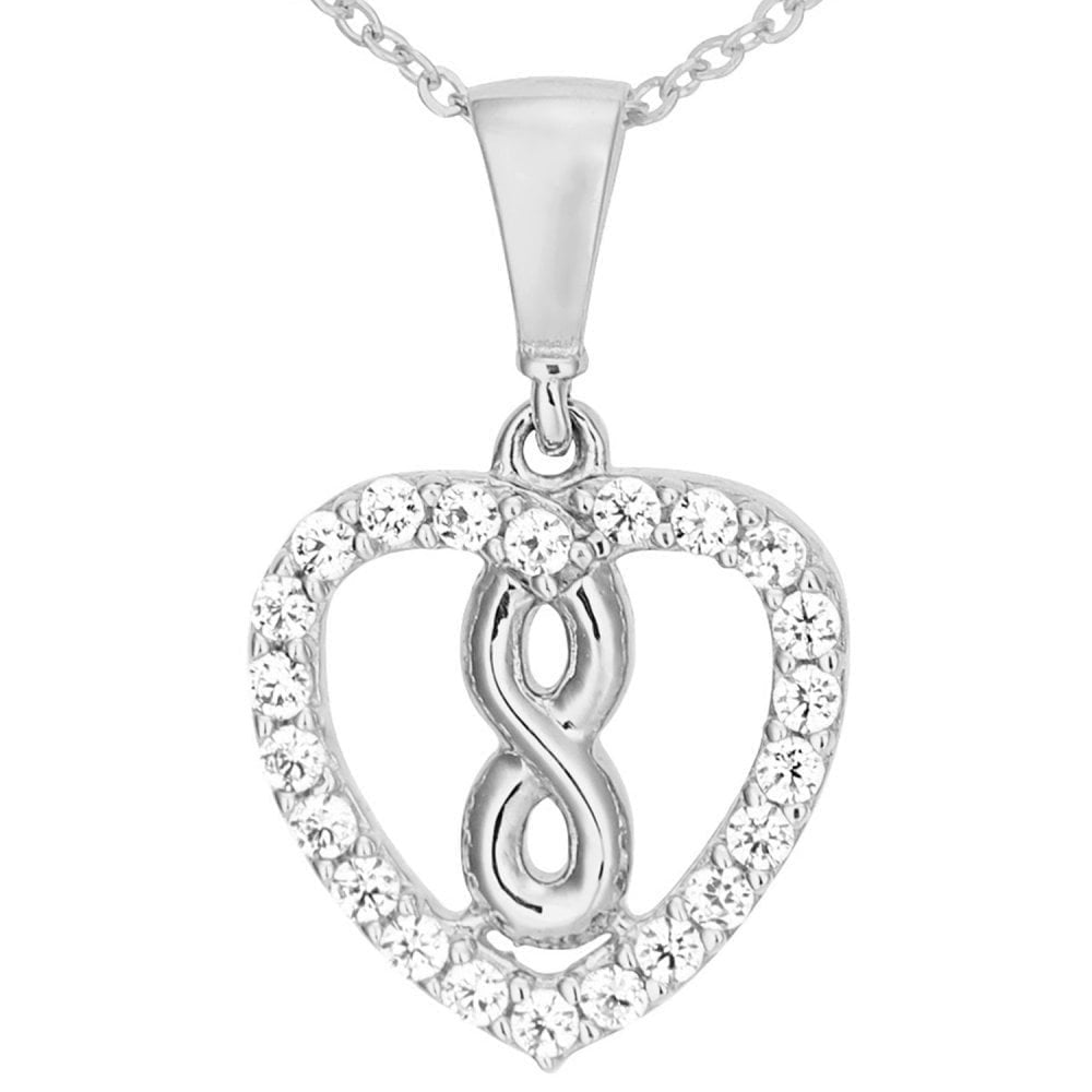 Cubic Zirconia Necklace - detail view | Prime Jewellery