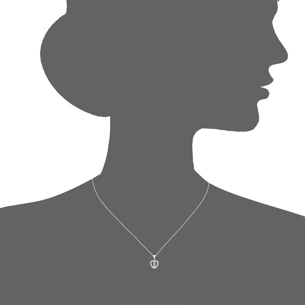 Cubic Zirconia Necklace - detail view | Prime Jewellery