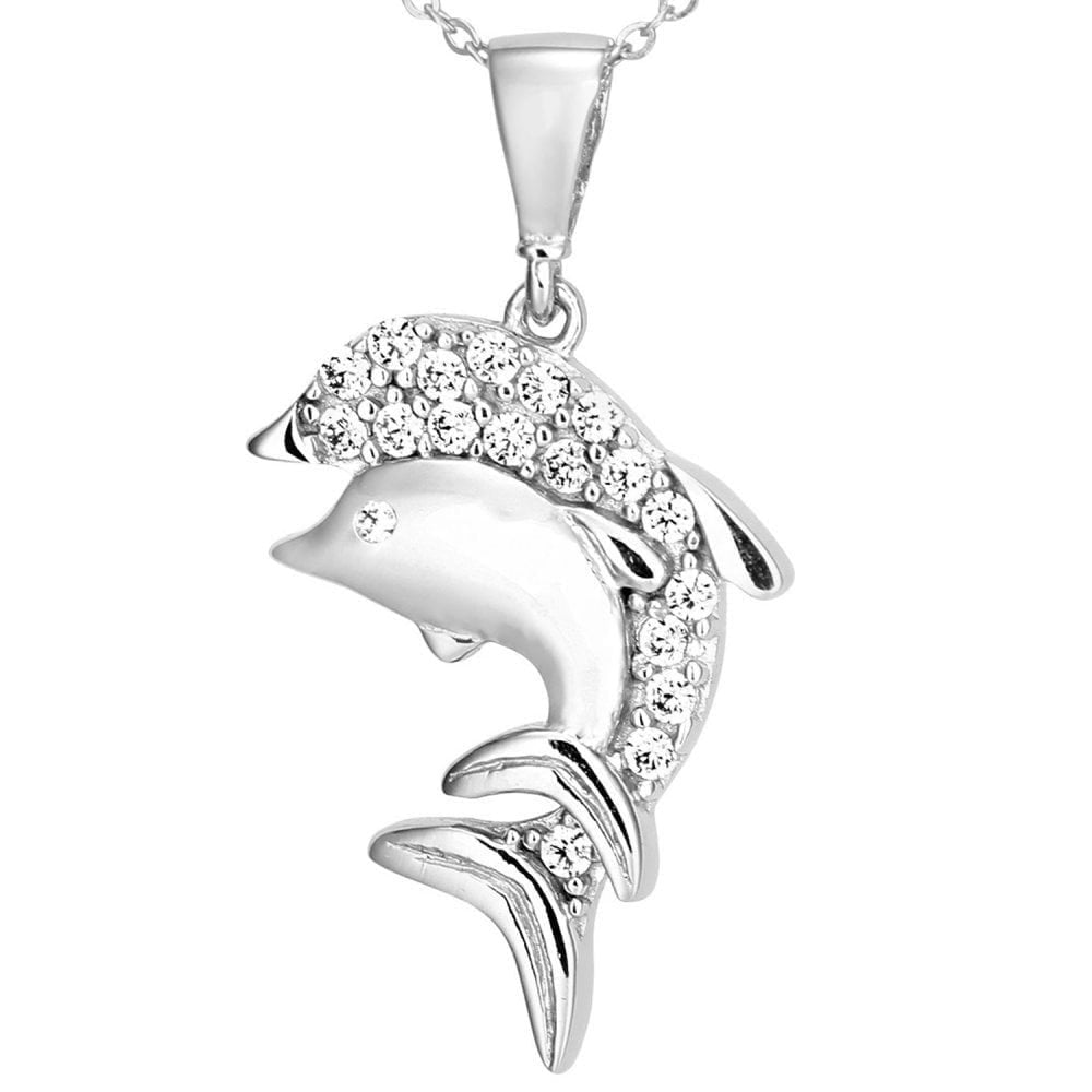 Cubic Zirconia Necklace - detail view | Prime Jewellery