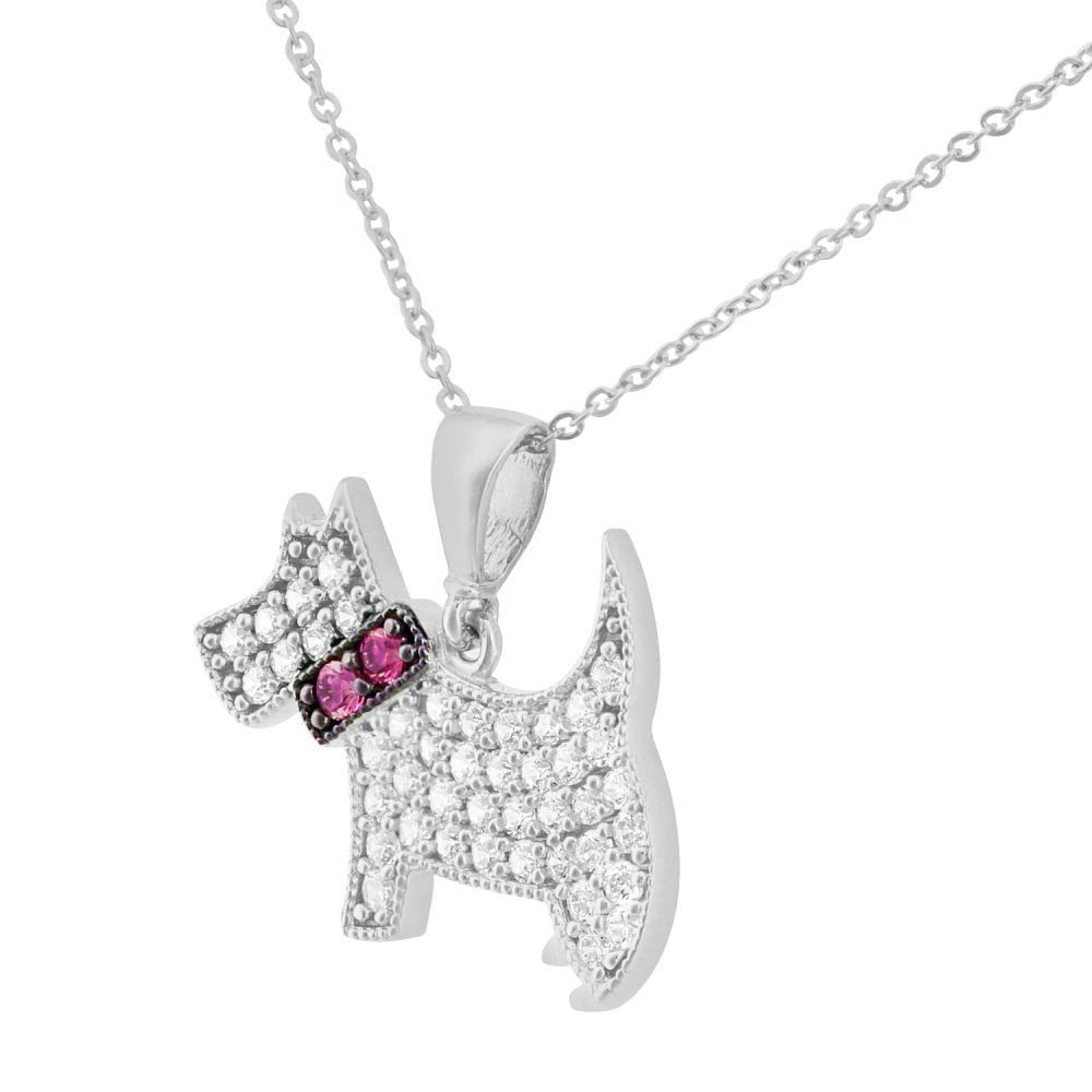 Cubic Zirconia Necklace - detail view | Prime Jewellery