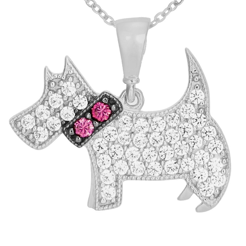 Cubic Zirconia Necklace - detail view | Prime Jewellery