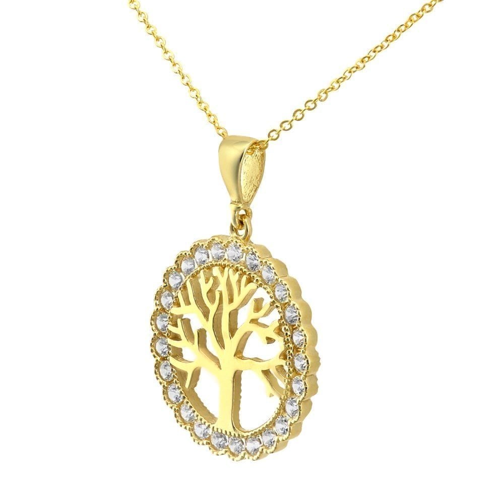 Cubic Zirconia Necklace - detail view | Prime Jewellery