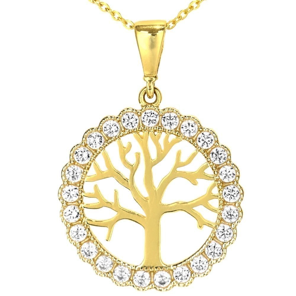 Cubic Zirconia Necklace - detail view | Prime Jewellery