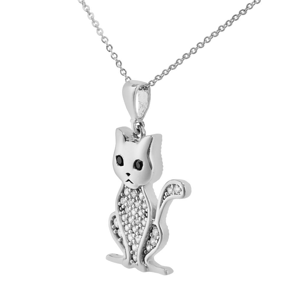 Cubic Zirconia Necklace - detail view | Prime Jewellery
